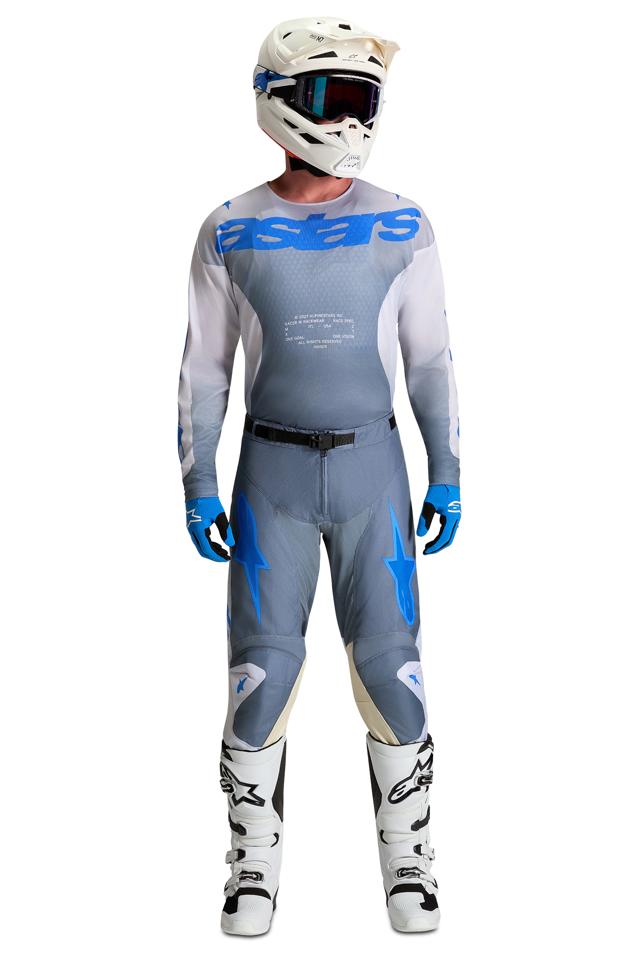 Crossbukser Alpinestars Racer Amber