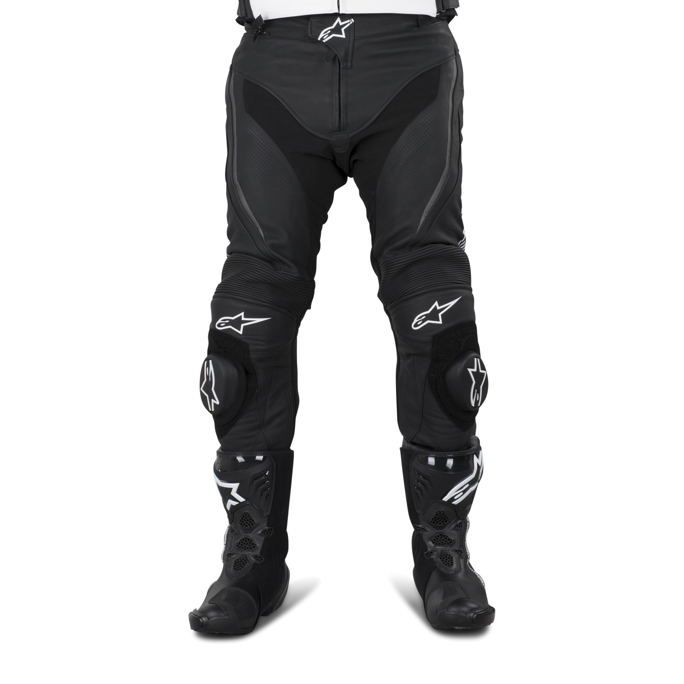 Alpinestars Missile V2 Airflow Mens Short Leather Motorcycle Riding Pants