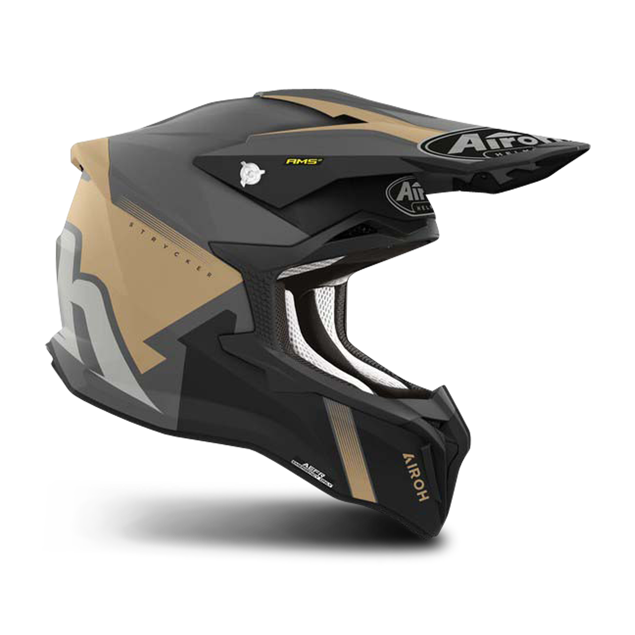 Cască Motocross AIROH Strycker Blazer