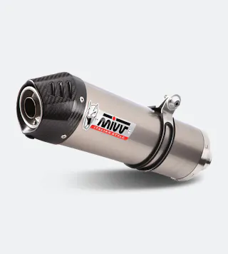 Slip-On Carbonkappe Mivv Oval Titan
