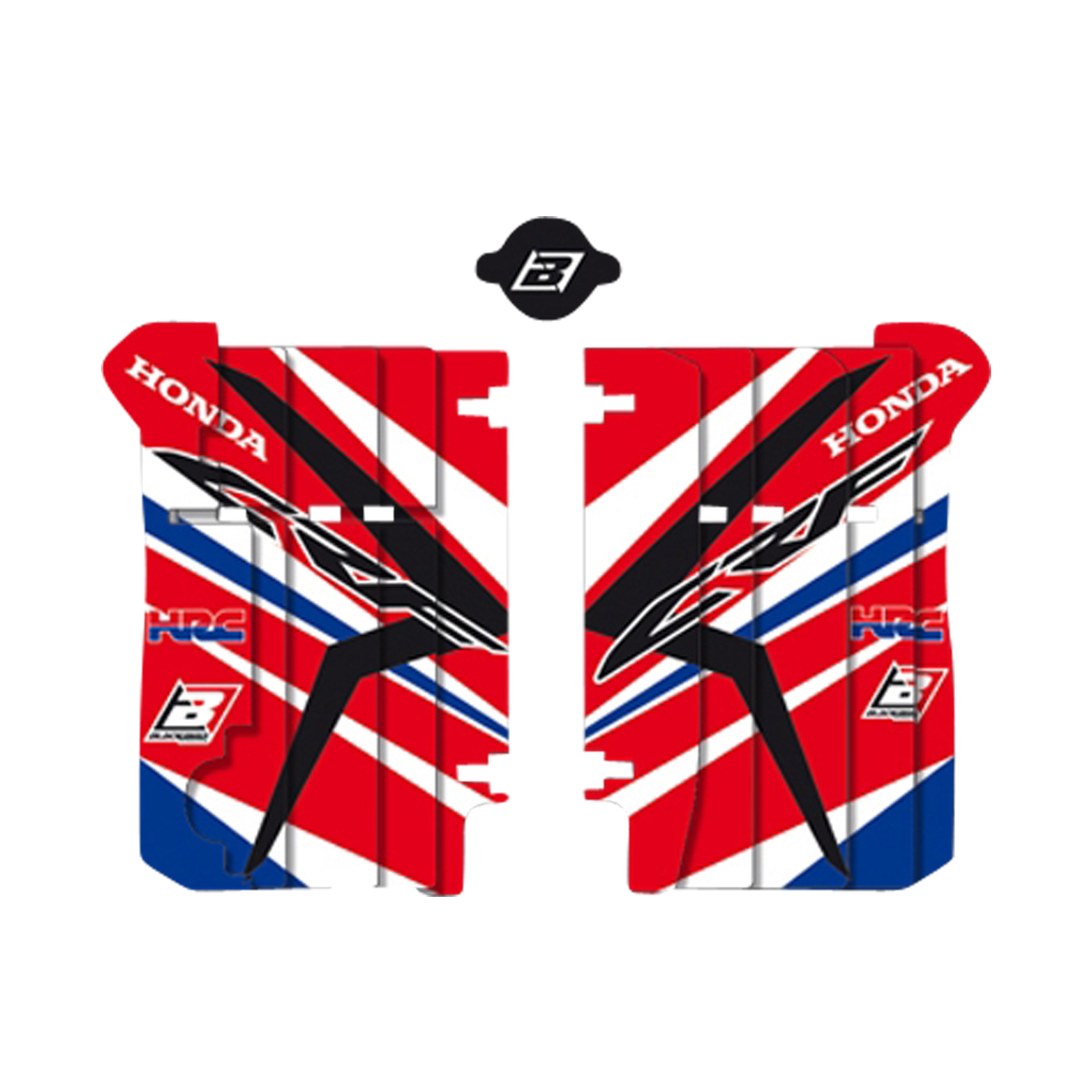 Adhesivos para Protector de Radiador Blackbird Team HRC Réplica