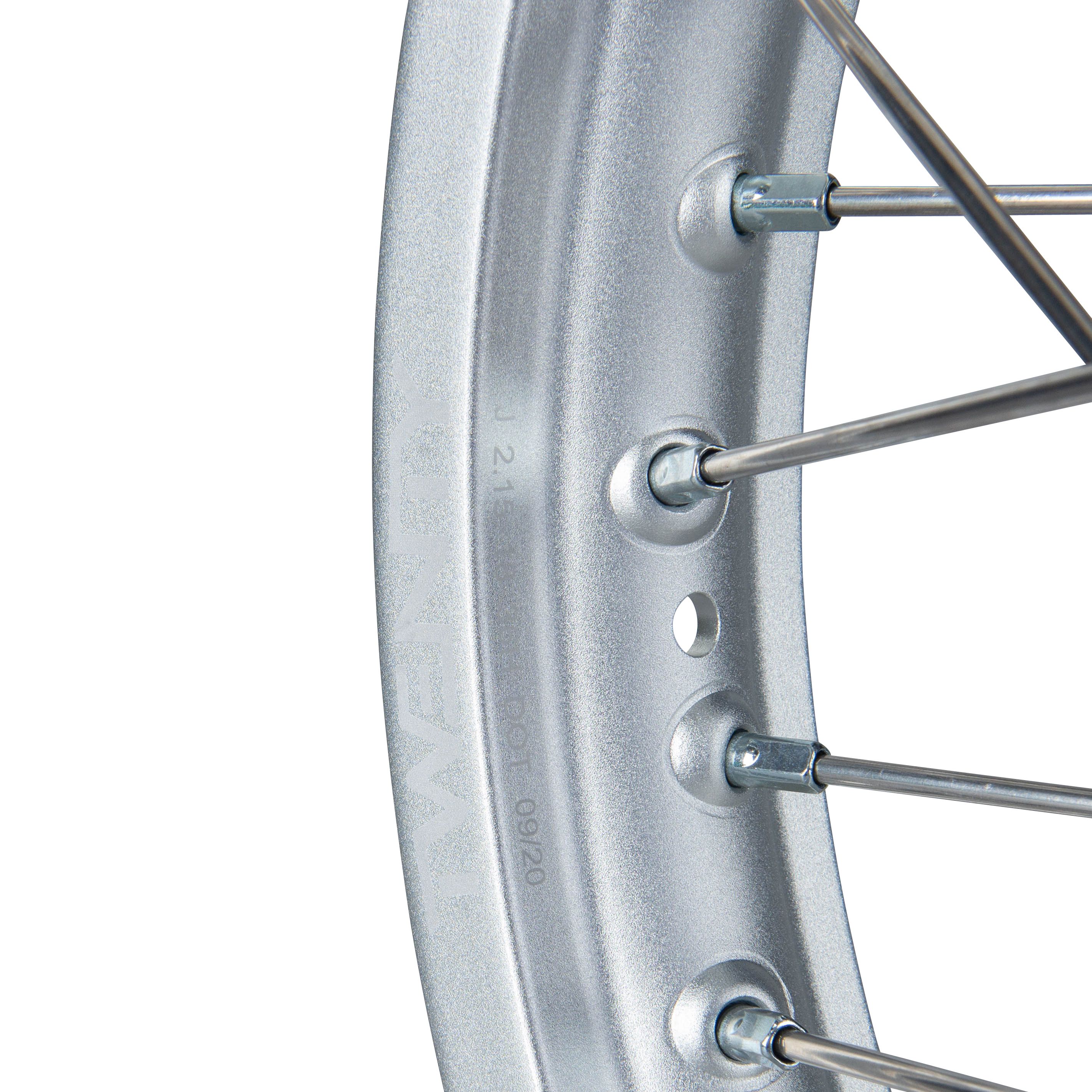 Twenty MX Rear Wheel Silver-Blue 18"