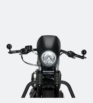 CustomAcces Free Spirit Semi-Fairing Matt Black