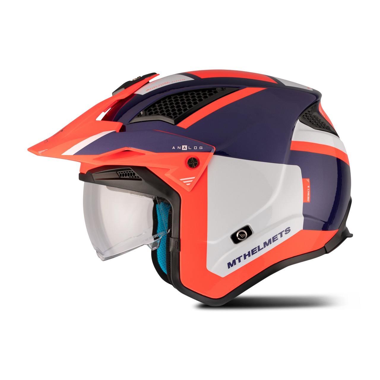 MT District SV S Analog Trial Helmet