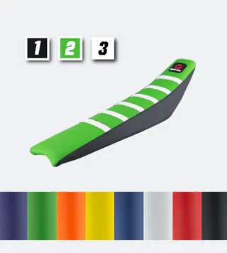 Capa de Assento 24MX Personalizada de Três Cores: