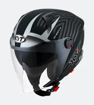 KYT D-City Lucent Open Face Helmet