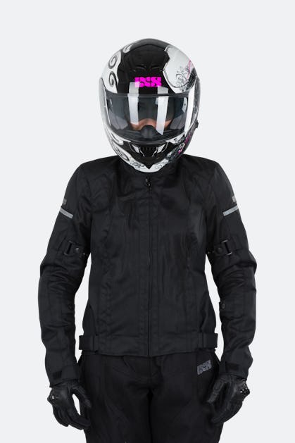 Jacke IXS Alva Schwarz Damen Jetzt 53% Ersparnis iXS Alva Motorradjacke (Damen schwarz) iXS