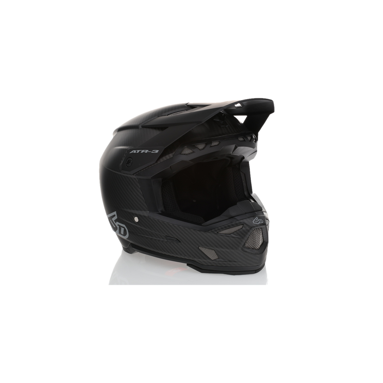 Casco MX 6D ATR-3 Solid FIM