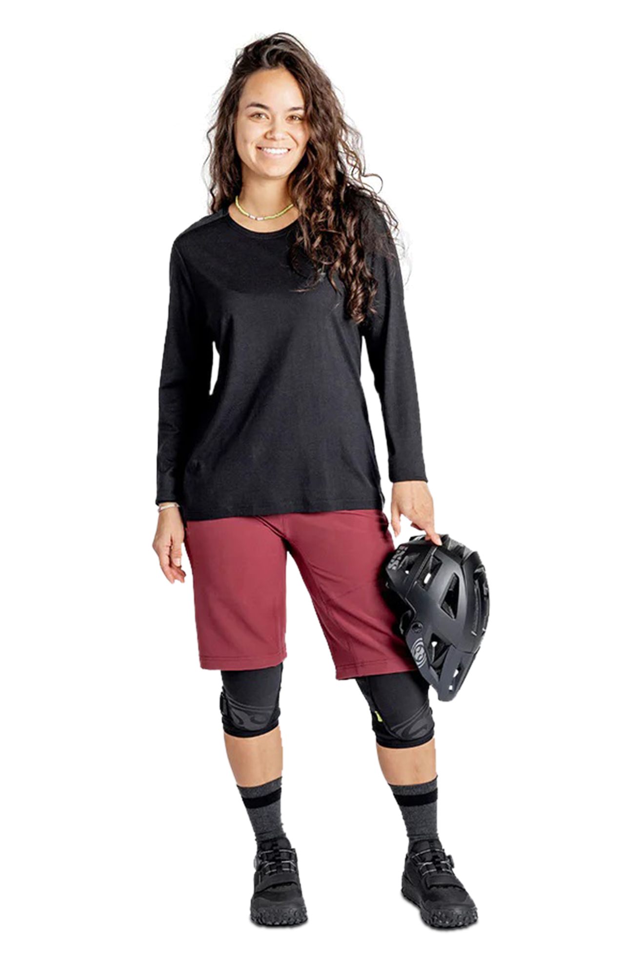 Camiseta iXS Flow Mujer MTB Manga Larga