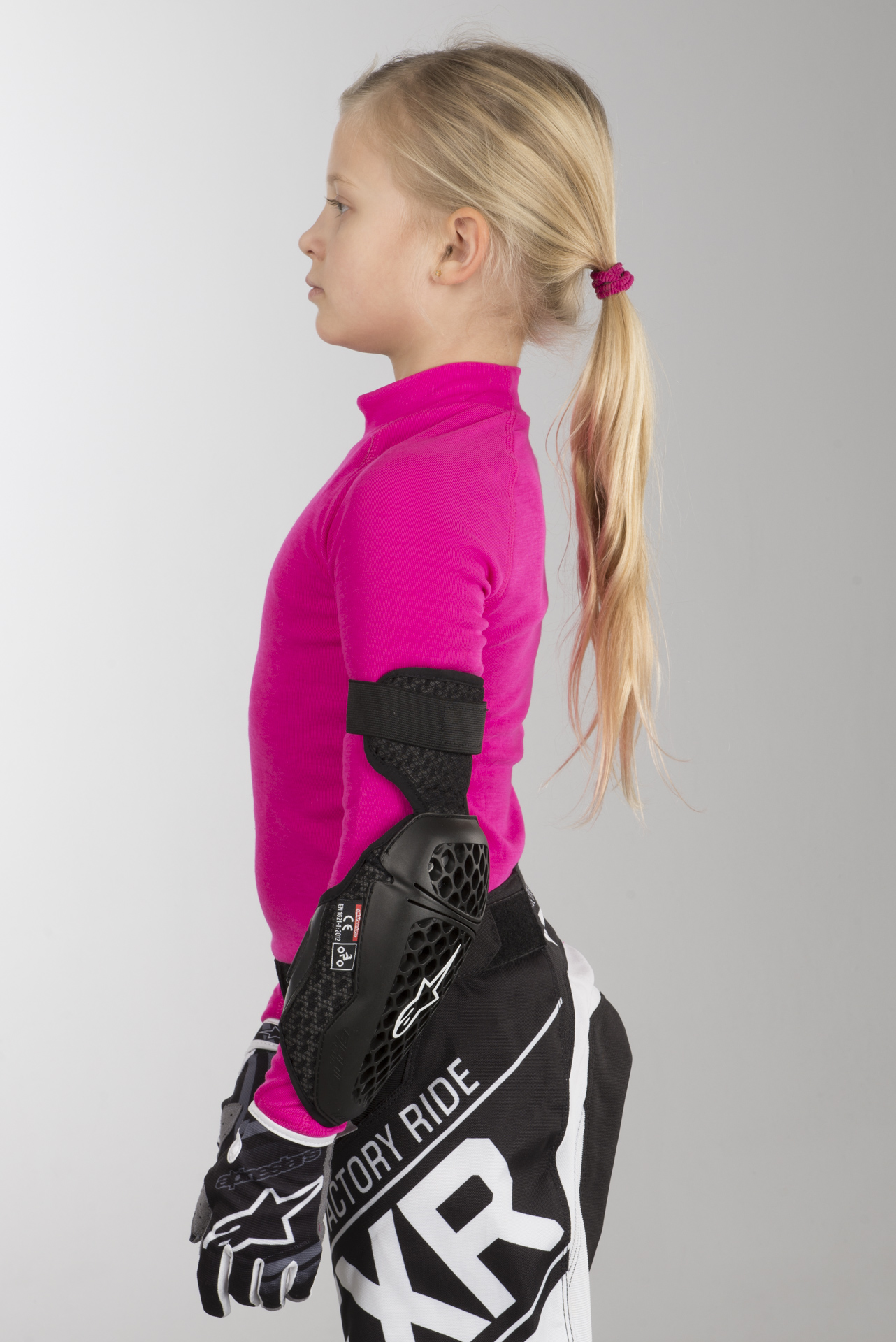 Coudières Enfant Alpinestars Bionic Plus Noires