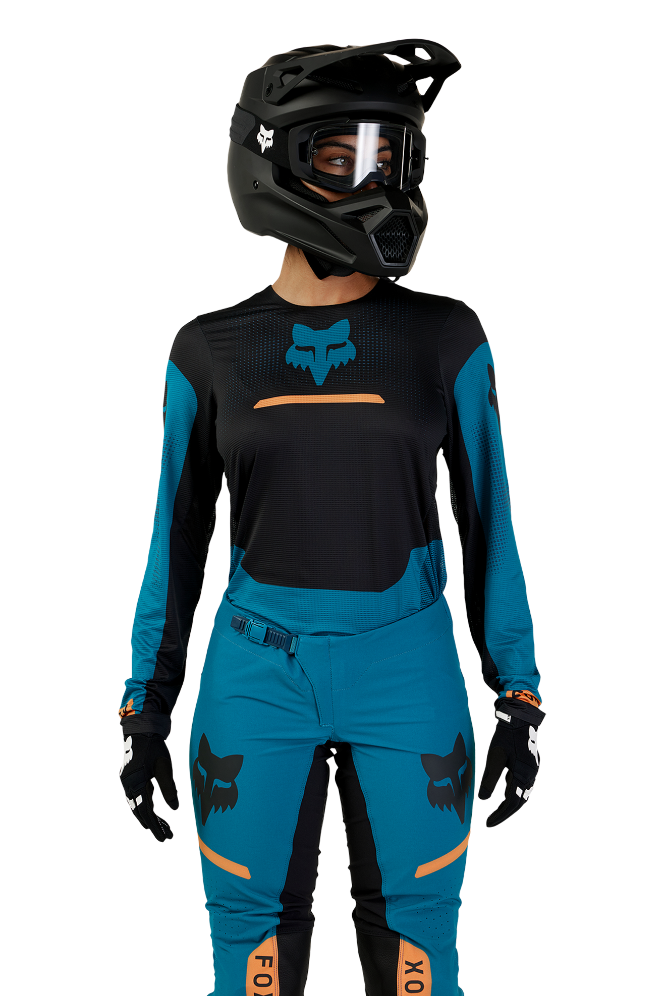 Camiseta de Cross Mujer Fox Flexair Optical