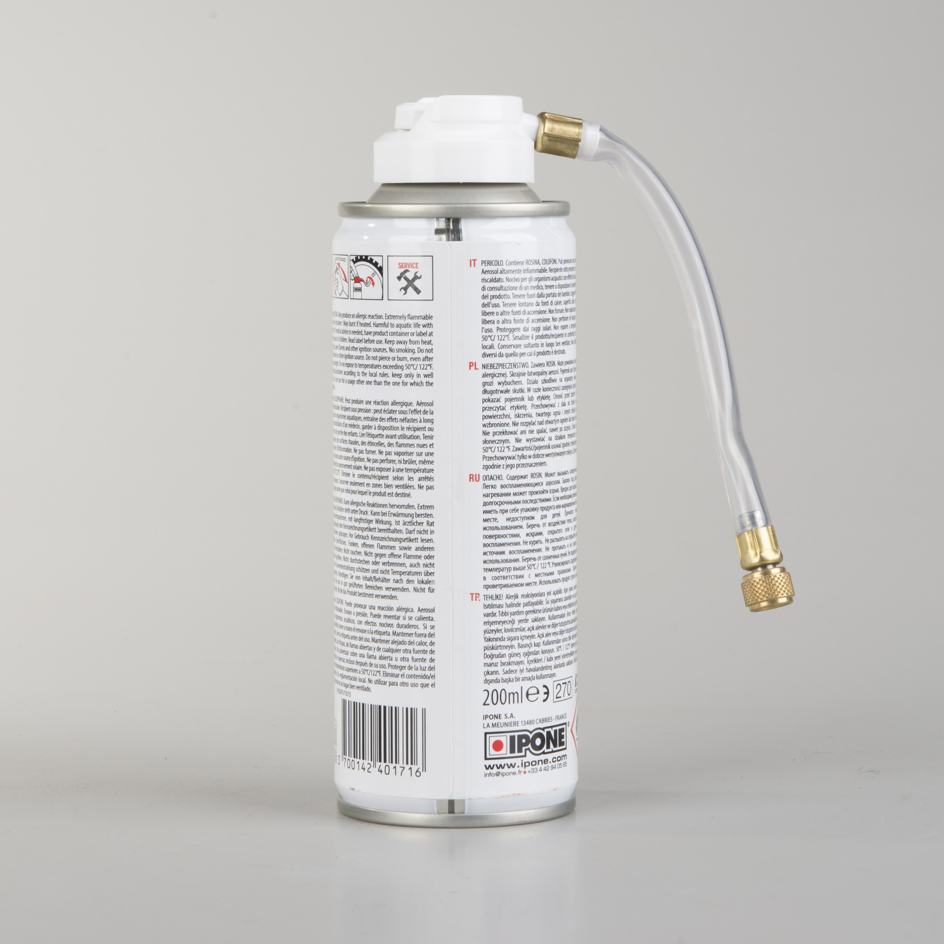 Finilec Tyre Puncture Repair Ipone Tyre Tyre Spray 200ml Now 33