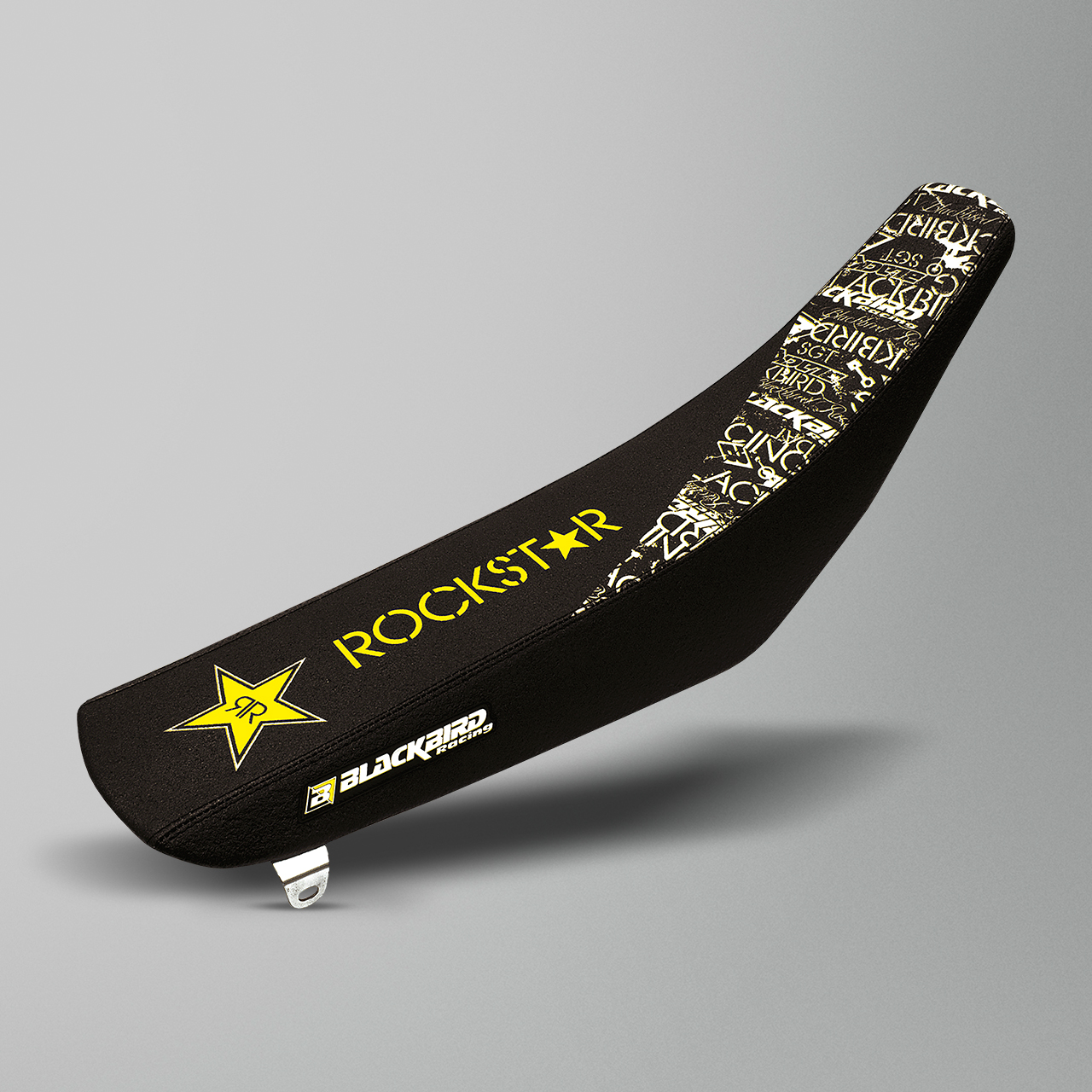 Blackbird Rockstar Energy Complete Decal Kit with Seat Cover Green-Black-Yellow