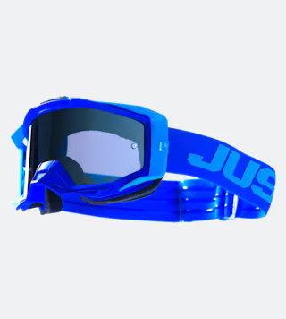 Just1 Iris 2.0 MX Goggles Logo Mirror Silver Lens