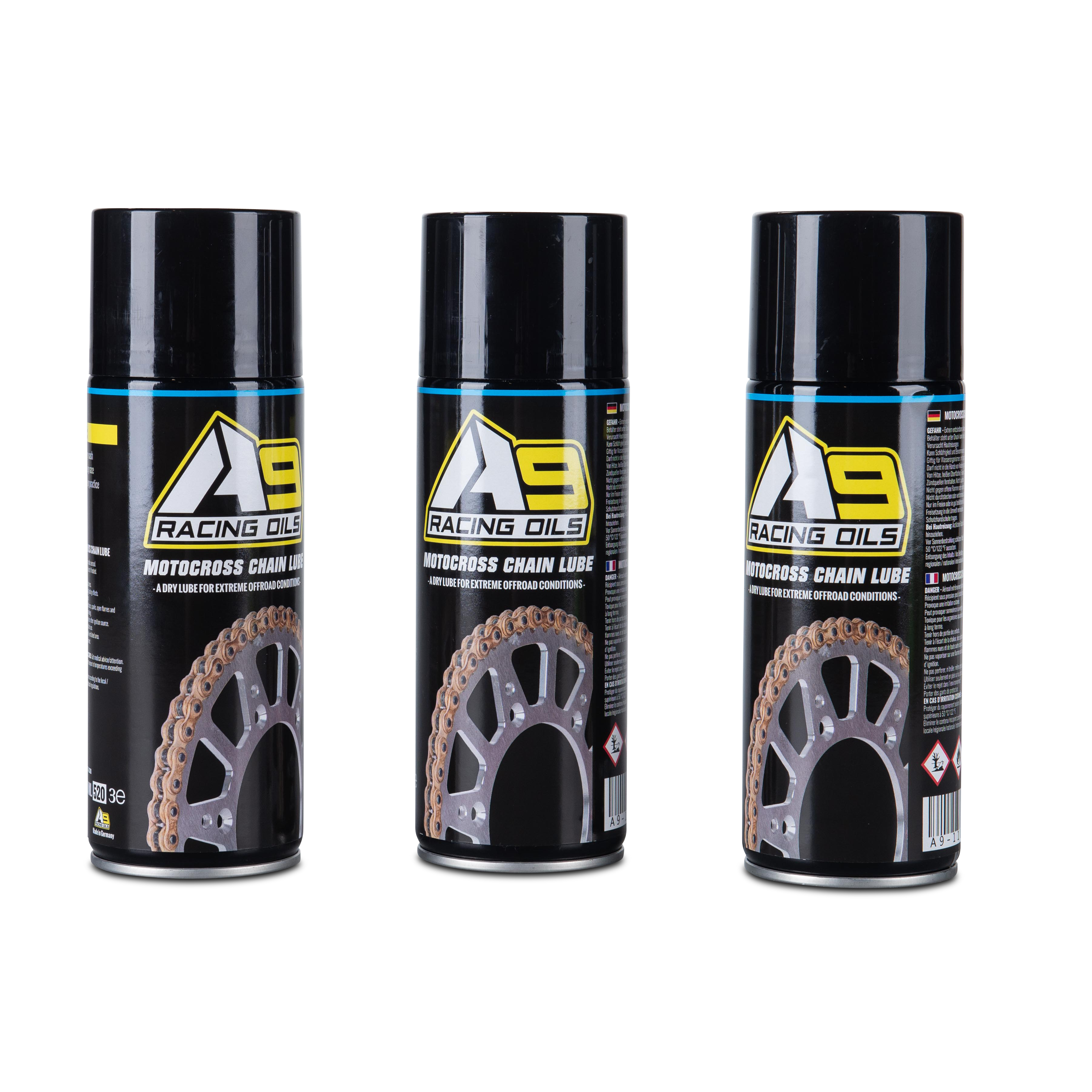 A9 Racing 3-Pack A9 Racing Chain Lube, Chain Cleaner & Brake Cleaner - Now  33% Savings