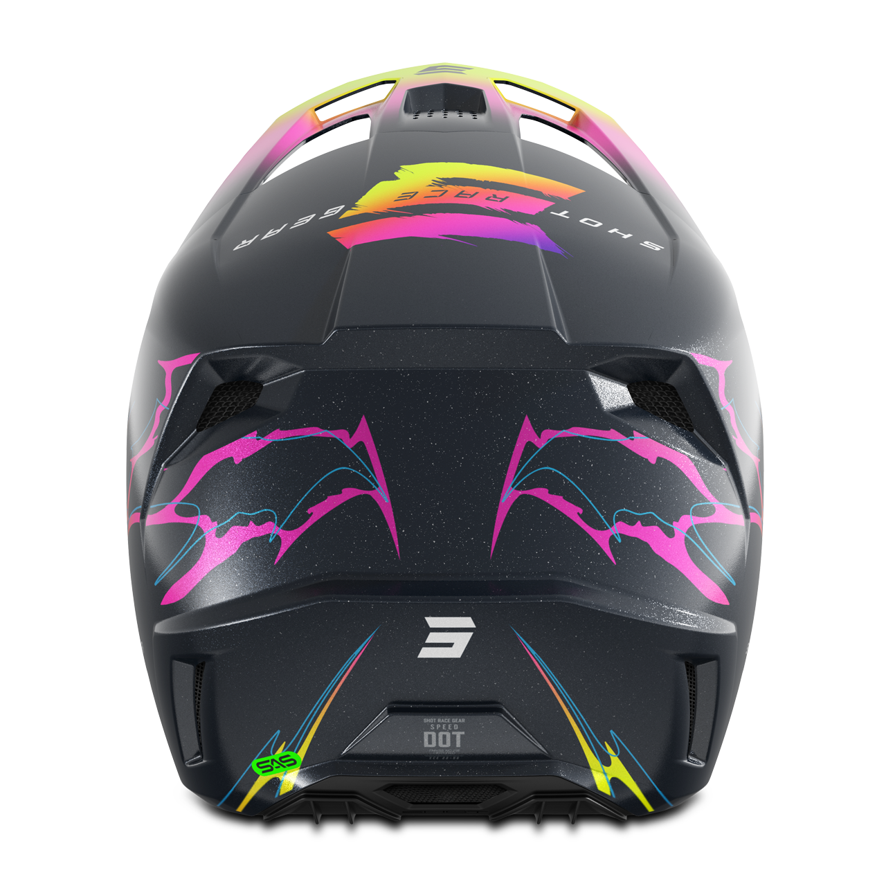 Crosshelm Shot Race Gear Speed Rac Youth 27