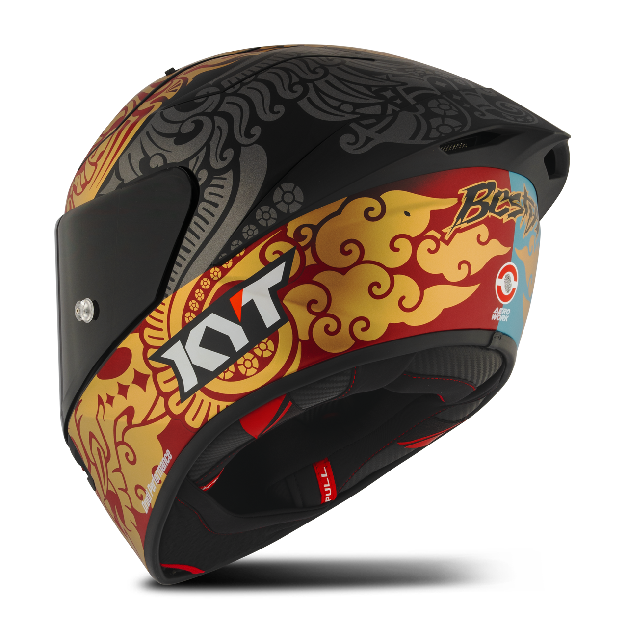 KYT KX-1 Race GP Full Face Helmet Bastianini IDN REP.23