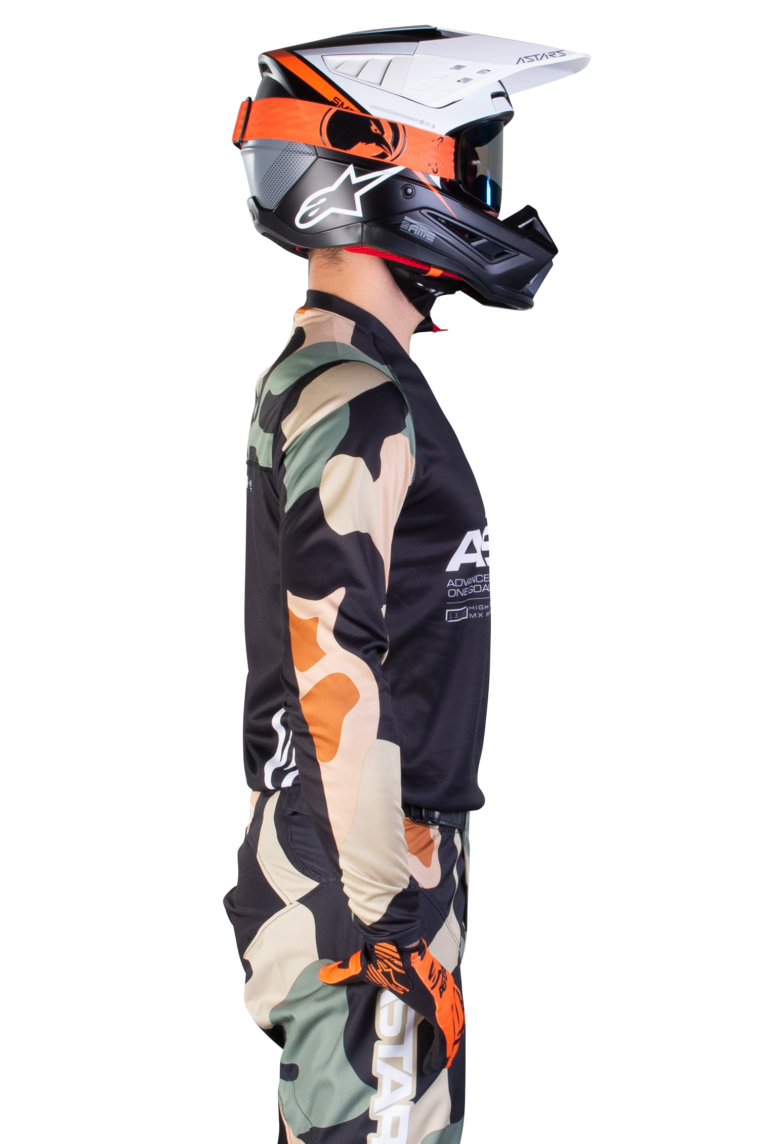 Camiseta de Cross Alpinestars Racer Tactical Desert