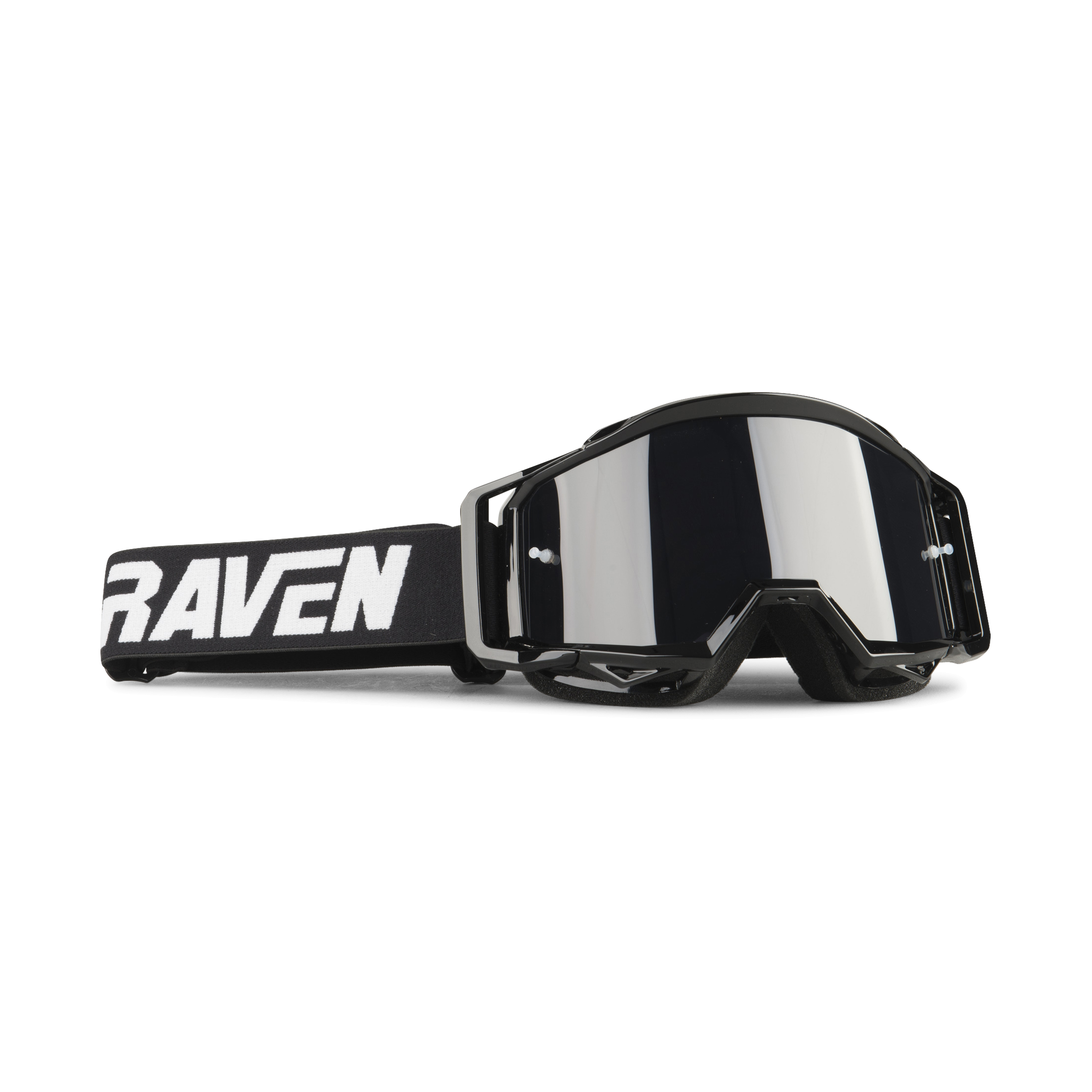 Masque Cross Raven Sniper Crew - Noir et écran Noir fumé - 42% de réduction