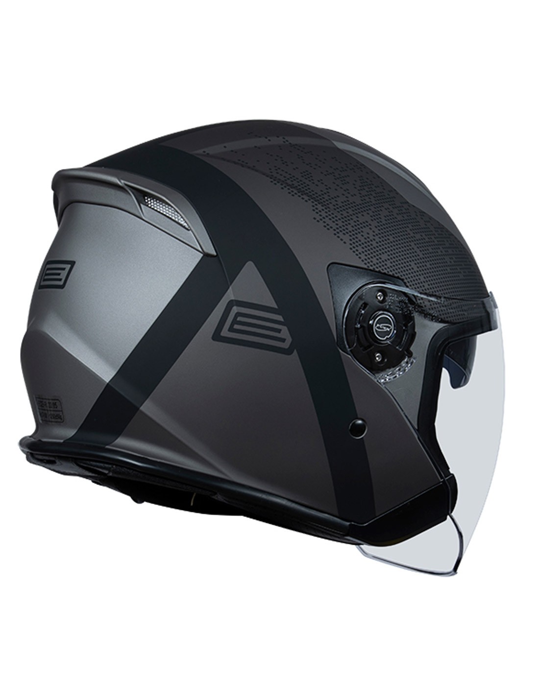 Casque Jet Origine Palio 2.0 + BT Hyper Mat