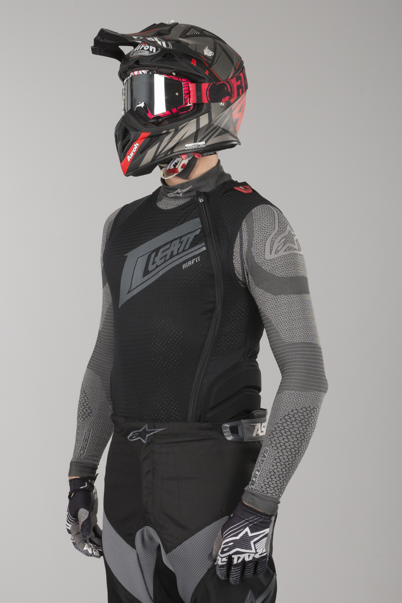 Espaldera Leatt 3DF Negra