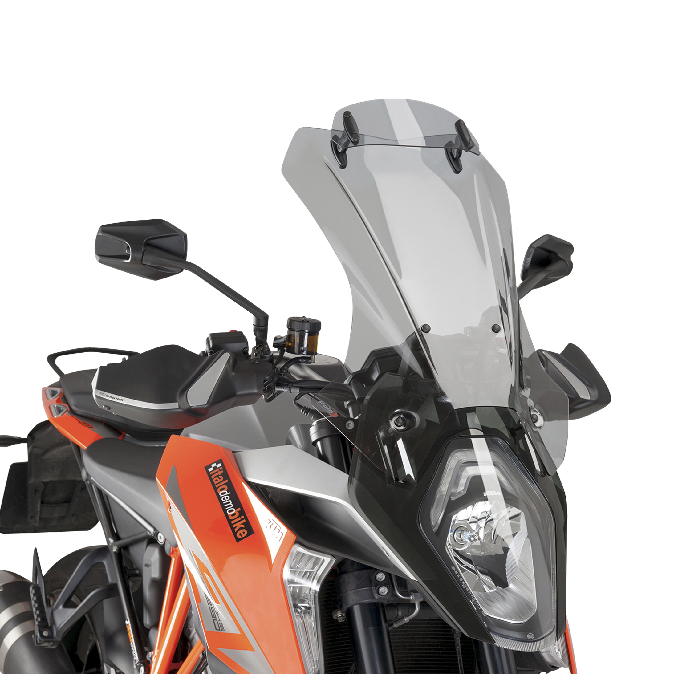 Puig Touring with Bolt-on Visor Windscreen