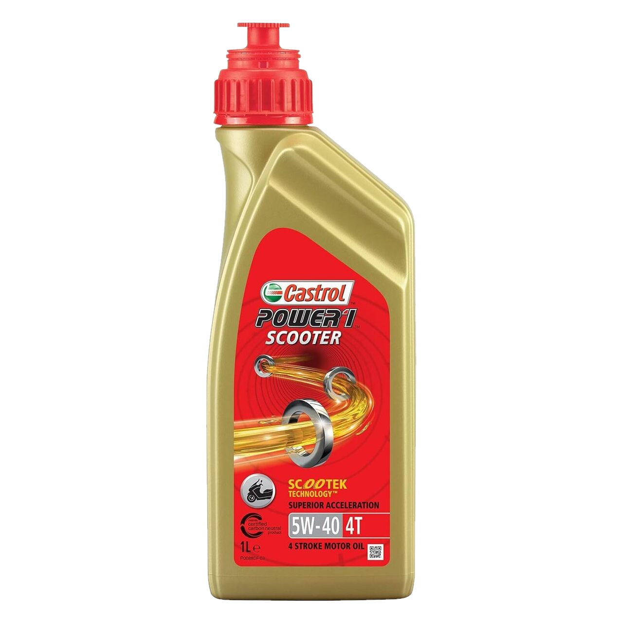 Castrol Power RS Scooter 2T Olie 1 Liter