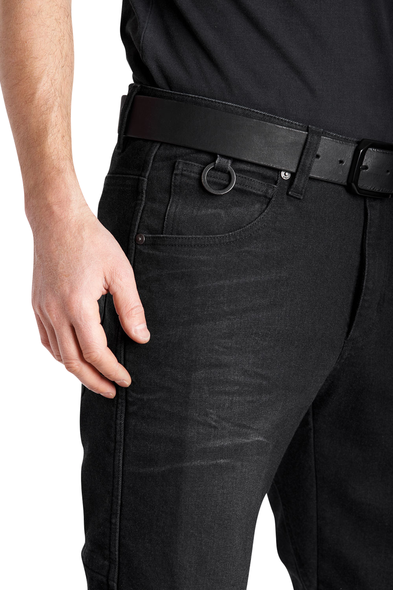 Pando Moto BOSS Dyn 01 Slim-Fit Motorcycle Jeans