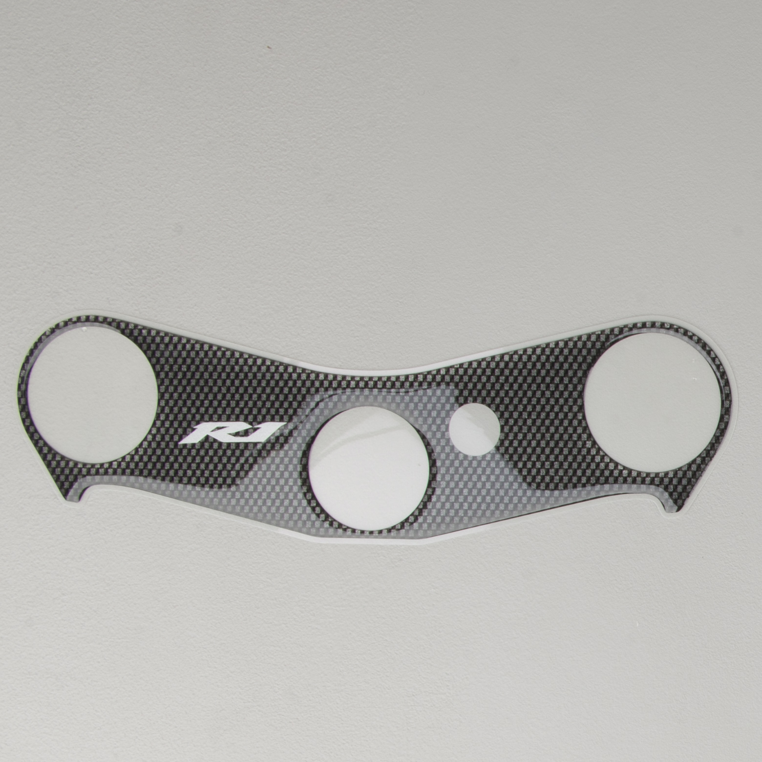 OneDesign Triple Clamp Decal Carbon