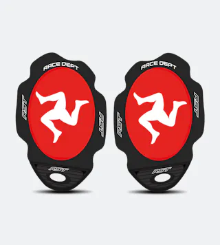 Knæsliders RST Flag Series Manx Reversed