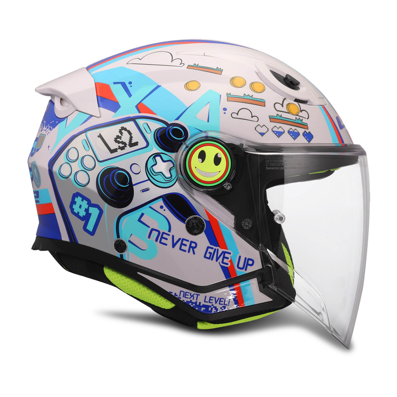 Casco Abierto LS2 OF622 Funny II next level Joven