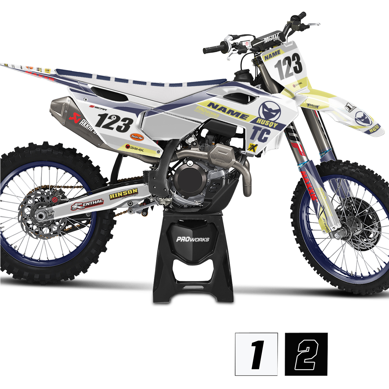 Kit Adesivi 24MX Husqvarna Ranger