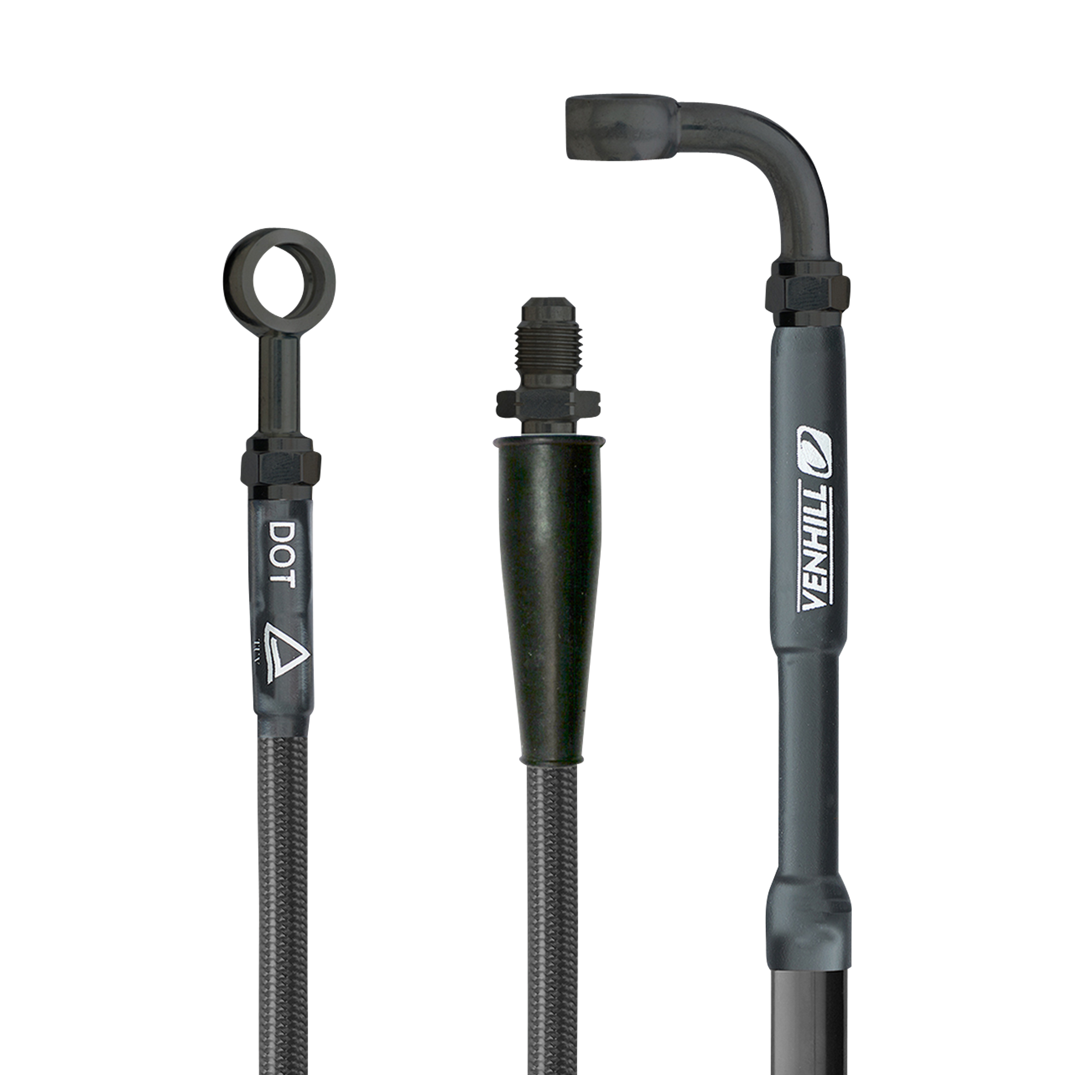 Venhill Powerhose Plus Remslang Achter Zwart