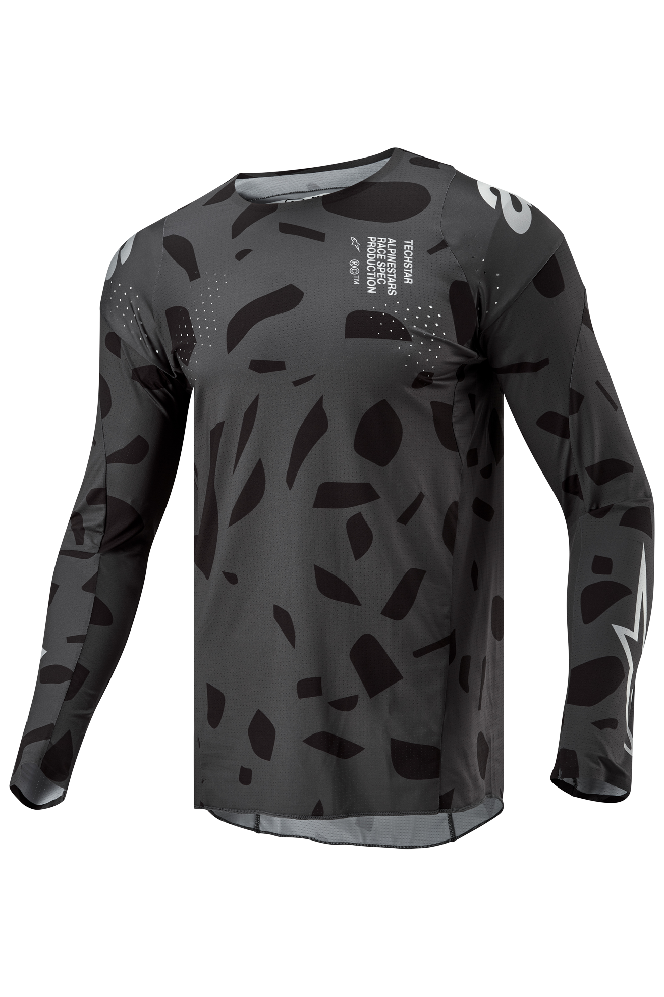 Camiseta de Cross Alpinestars Techstar Graphite