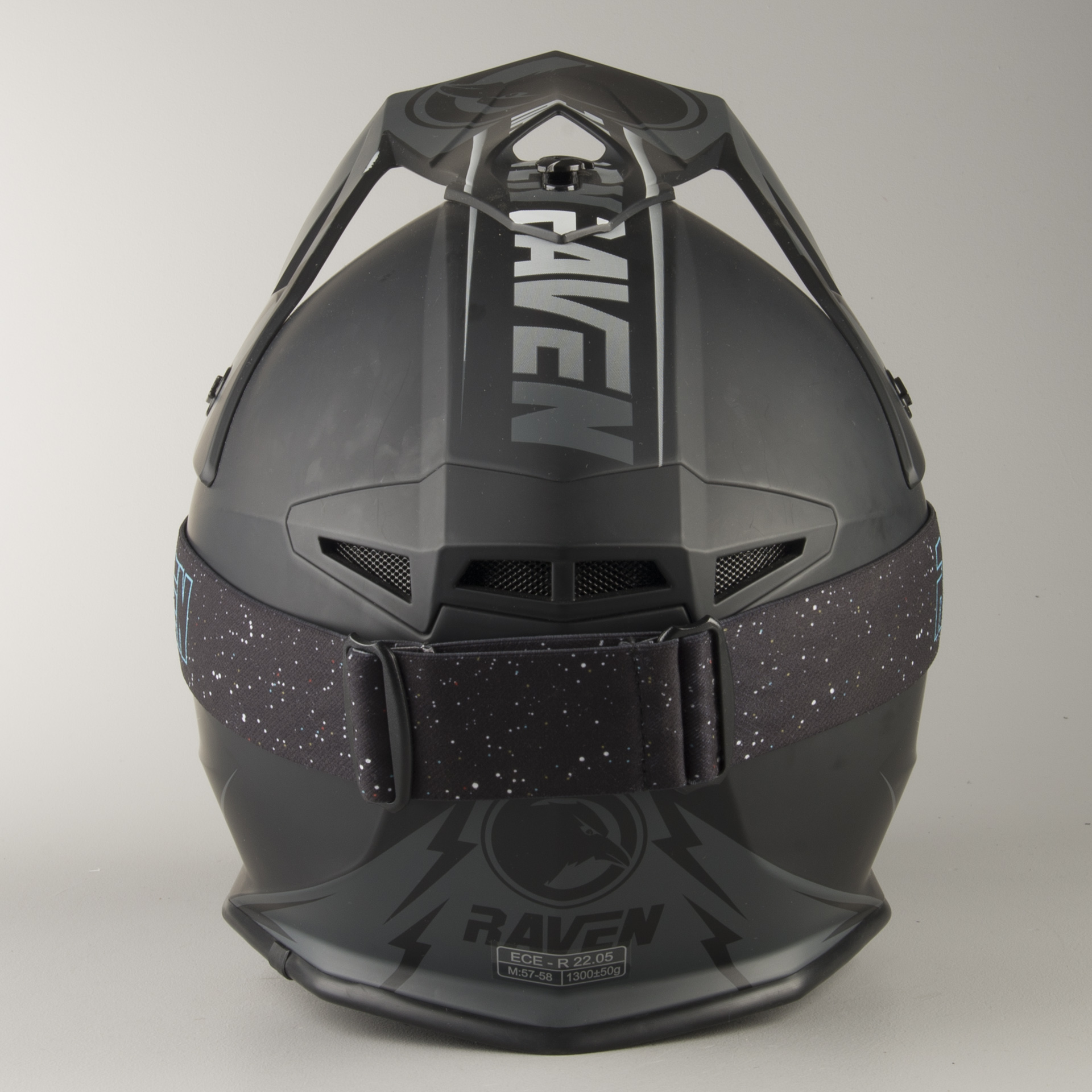 Raven Sniper Crew MX Goggles Mirror