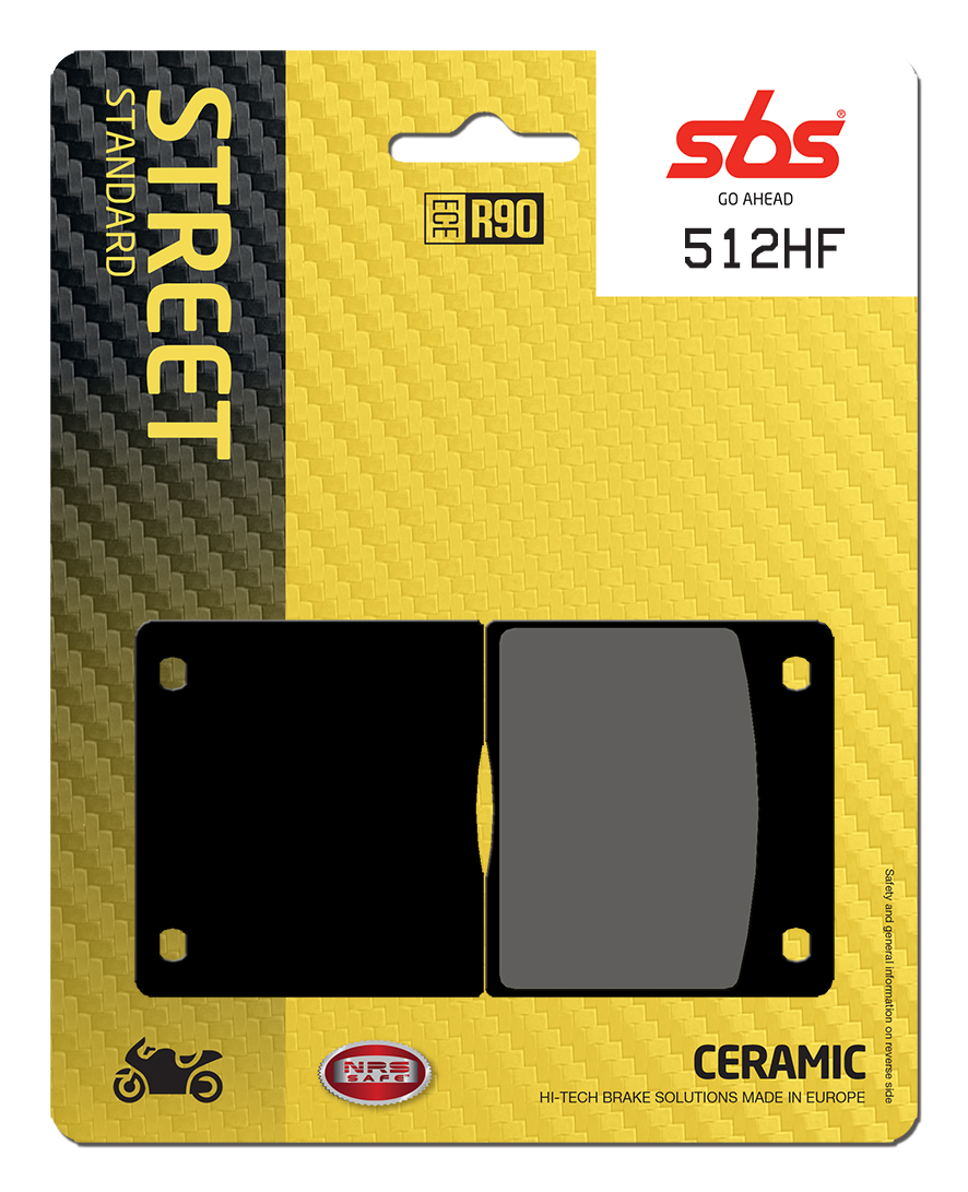 SBS HF Ceramic Brake Pads Rear