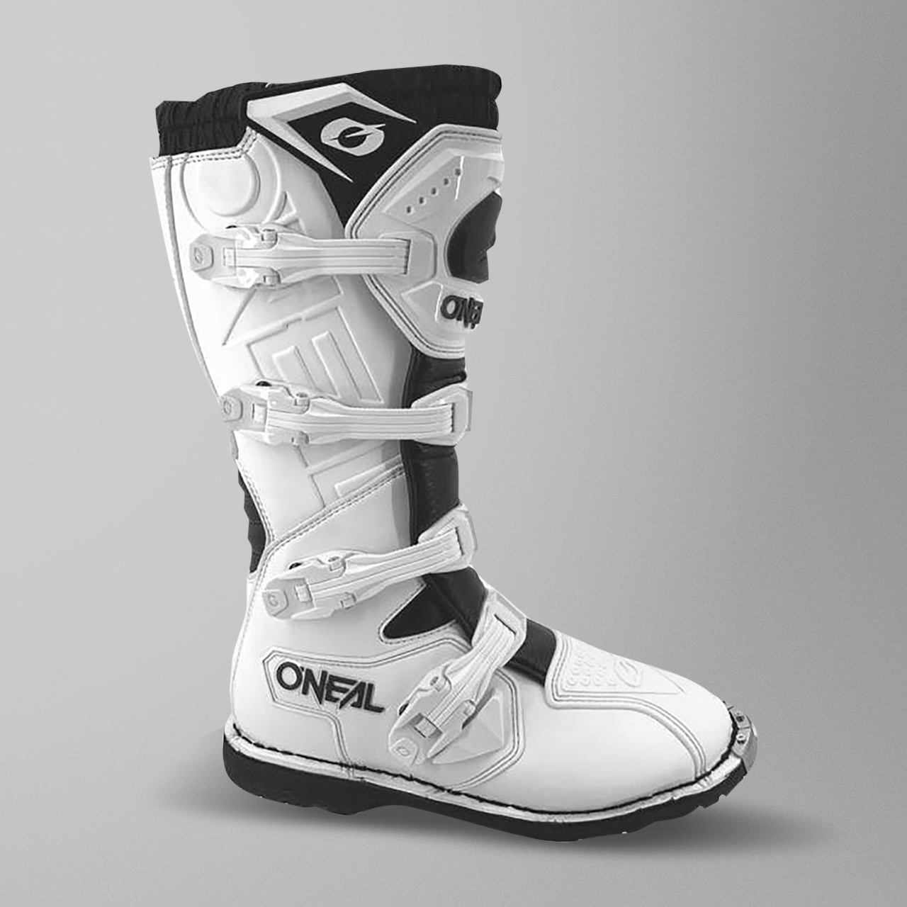 oneal motocross boots white