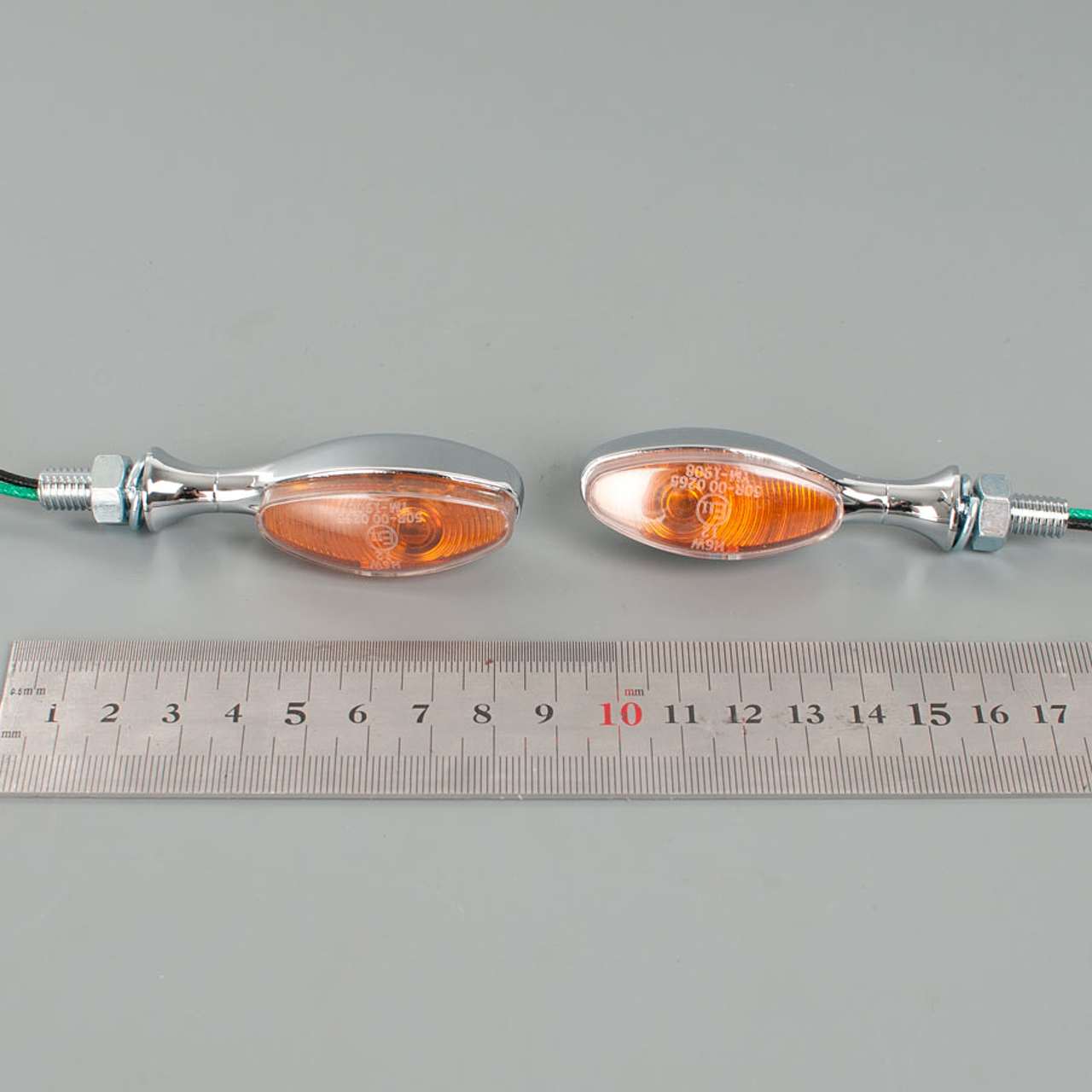 Hyper Micro Indicators Chromed Metal
