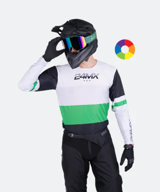 Camiseta de Cross 24MX MILD