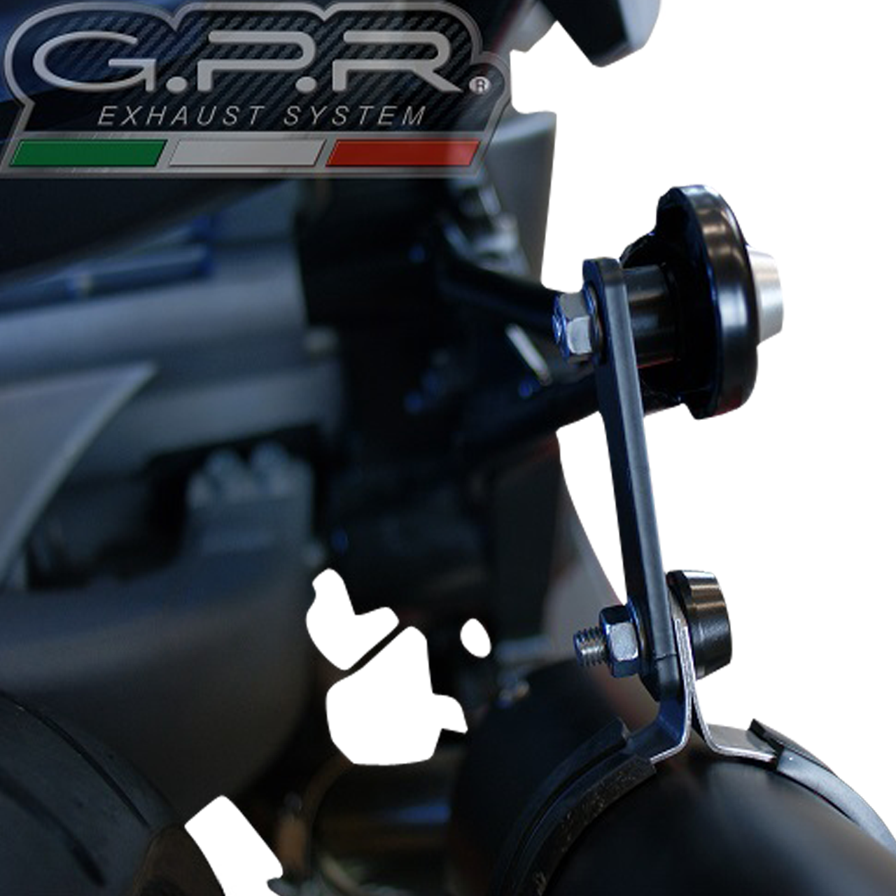 G.P.R. GP Evo4 Black Titanium Slip-On Titanium Matt Black