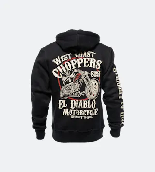 Sudadera Con Cremallera West Coast Choppers WCC - El Diablo