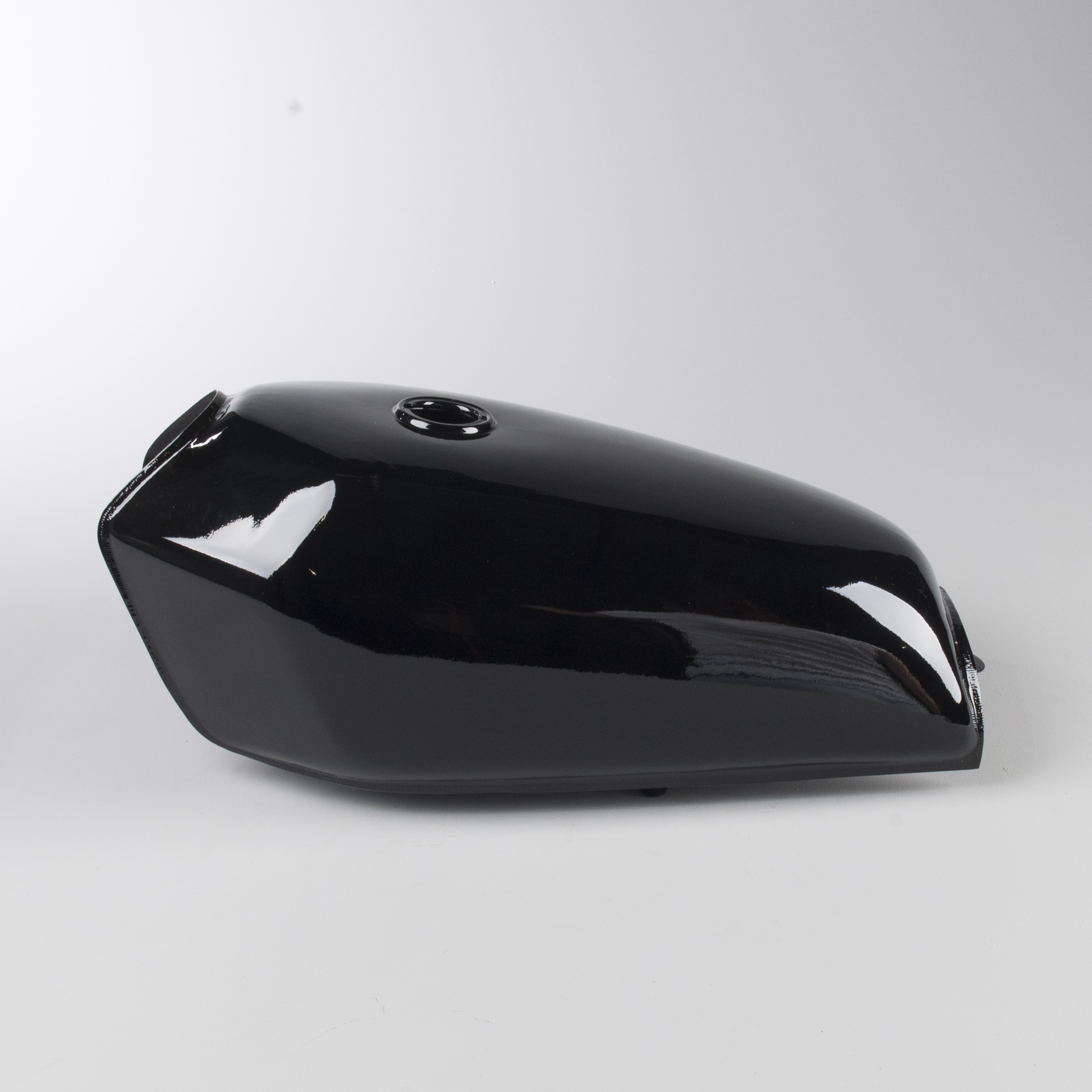 Tanque de Combustible Snell Café Grande 125 Negro