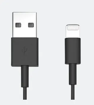 Καλώδιο Quad Lock USB-A σε Lightning 20 cm