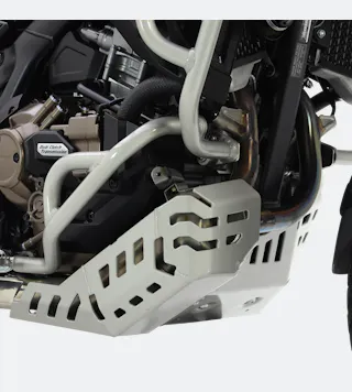 Protetor de Motor Snell PRO Adventure Ice Polished