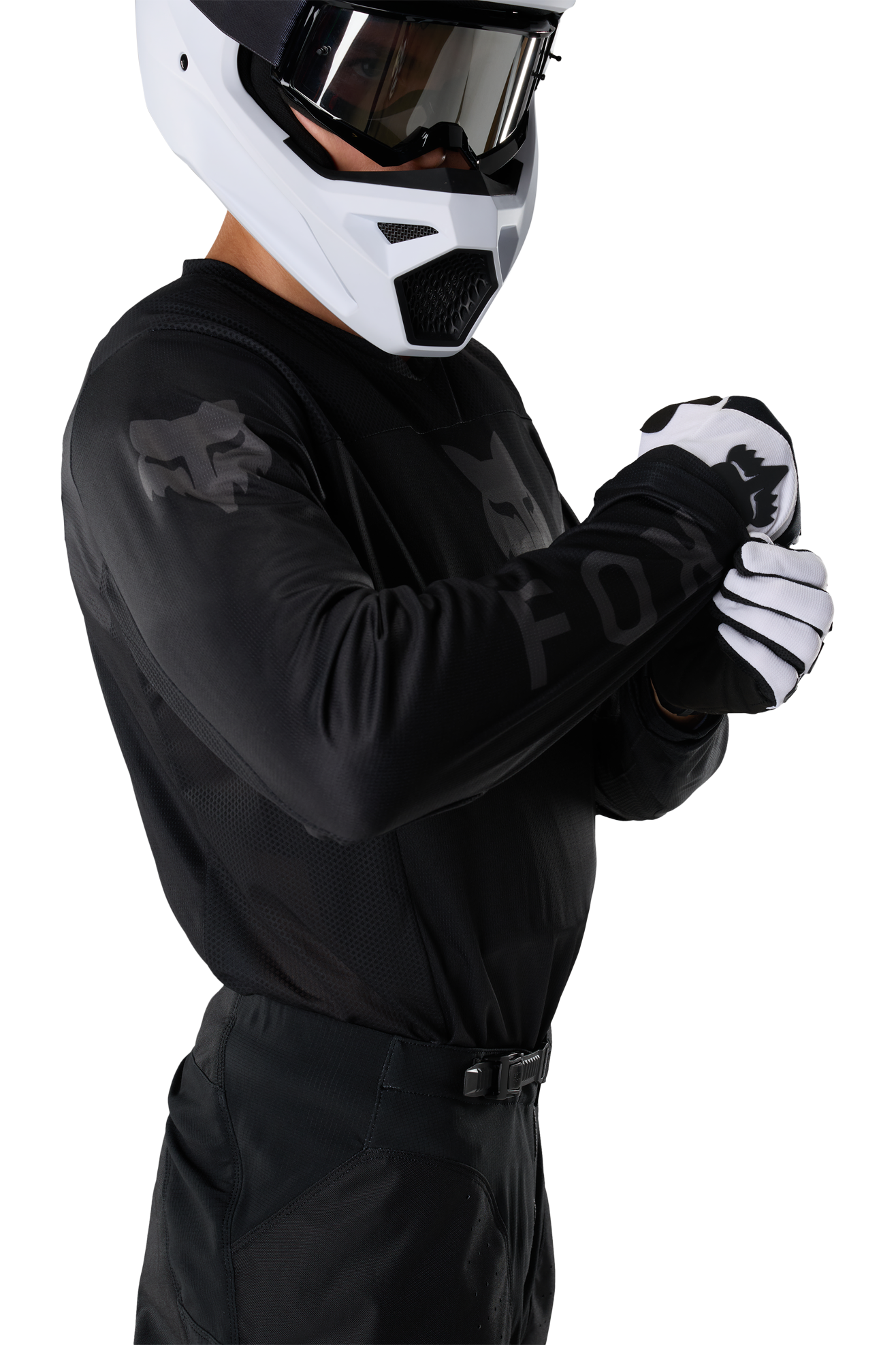 Camiseta de Cross FOX 180 Blackout