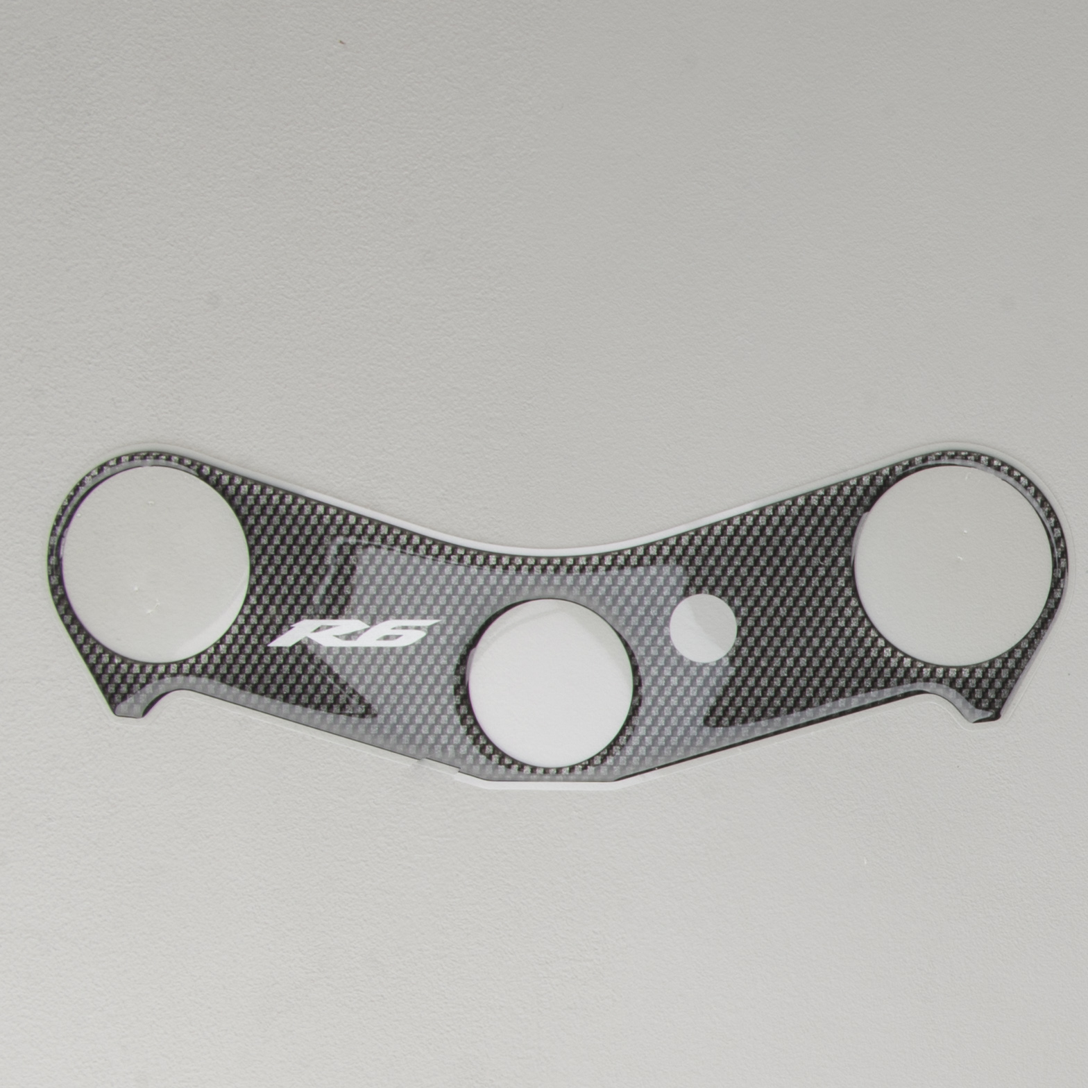OneDesign Triple Clamp Decal Carbon