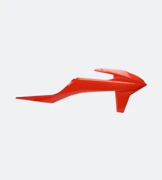 Cycra Powerflow Radiator Shrouds Orange