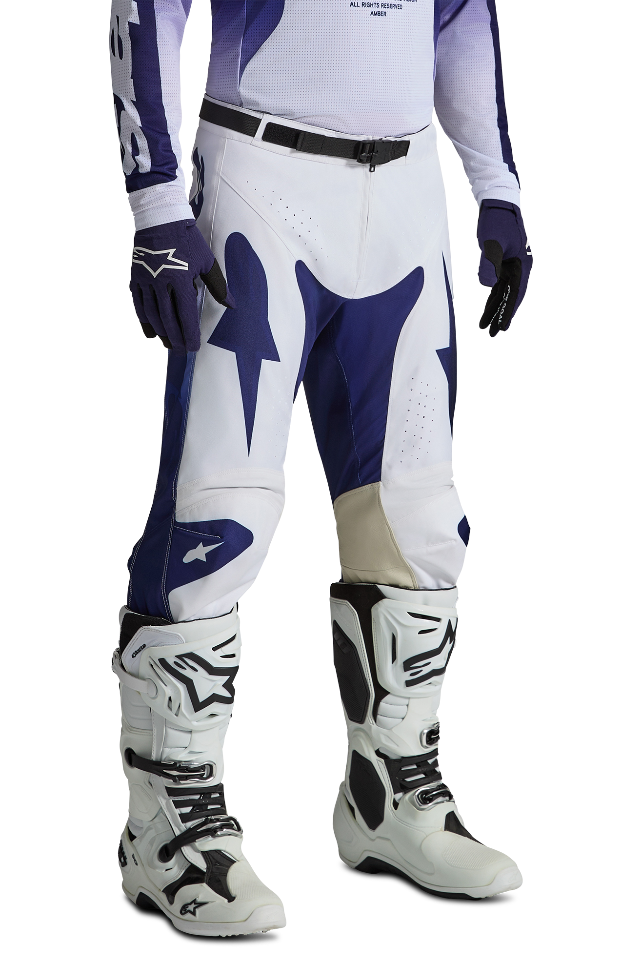 Crossbroek Alpinestars Racer Air Amber