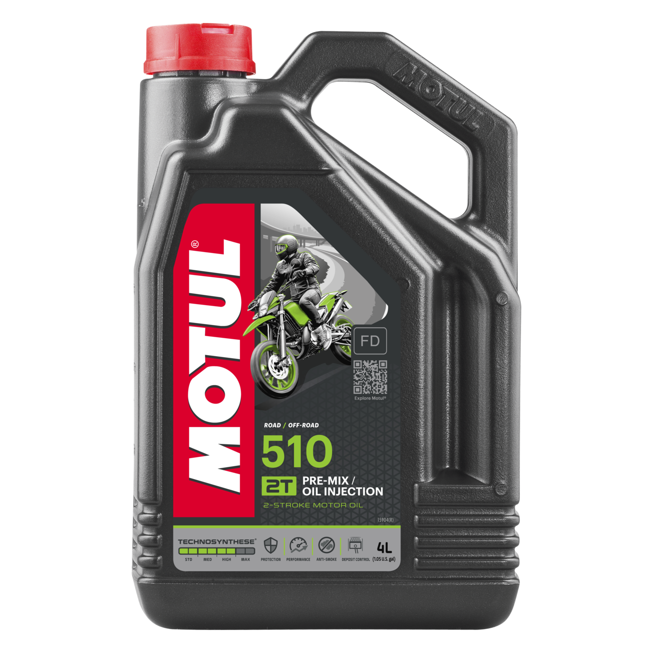 Tweetaktolie Semisynthetisch Motul 510 2T 4L