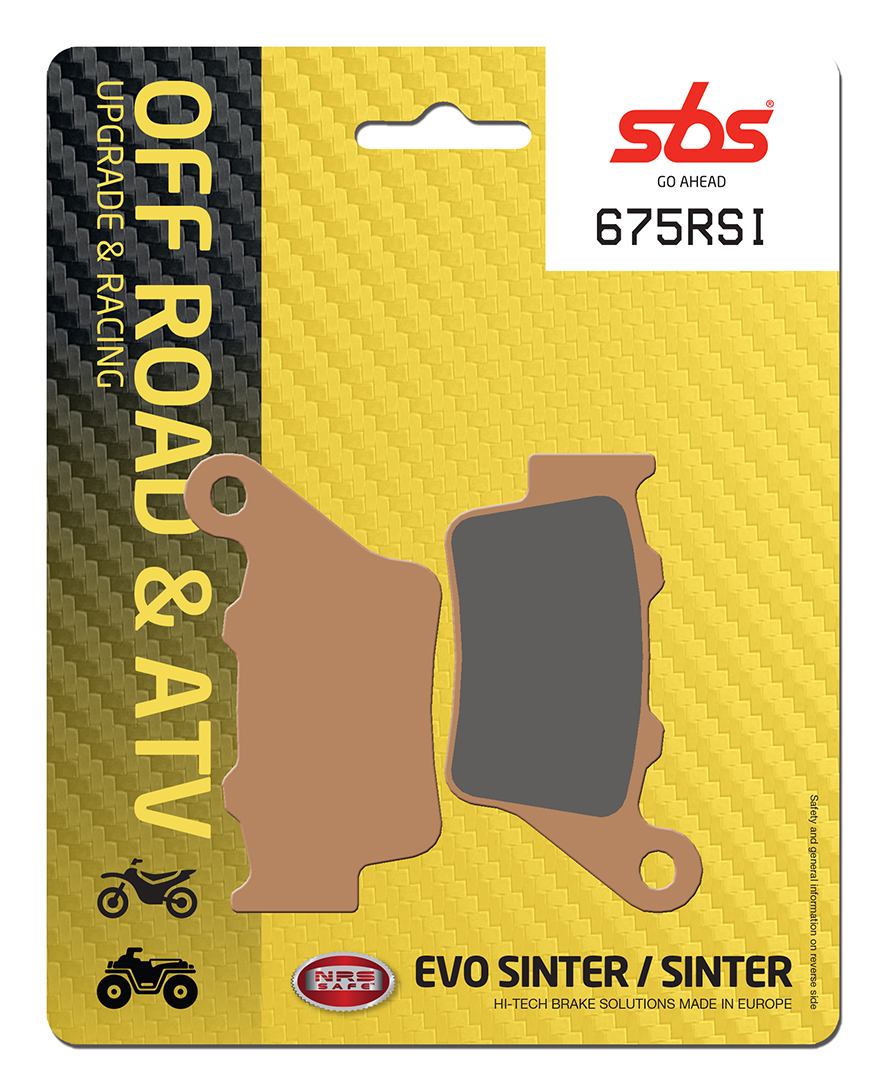 Remblokken Achter RSI Sintered SBS